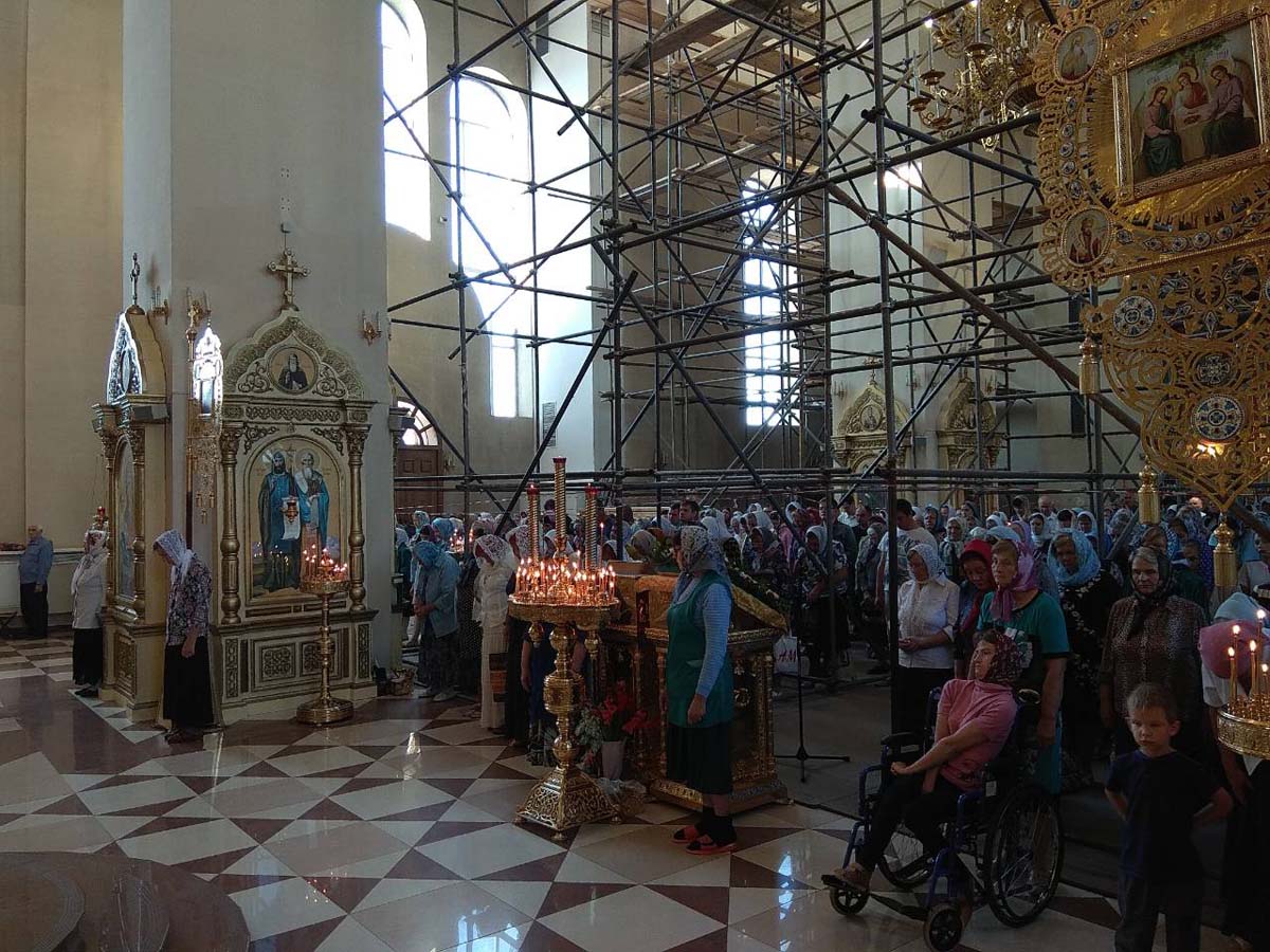 Праздник Преображения Господня в Архиерейском подворье храма Казанской иконы Божьей Матери